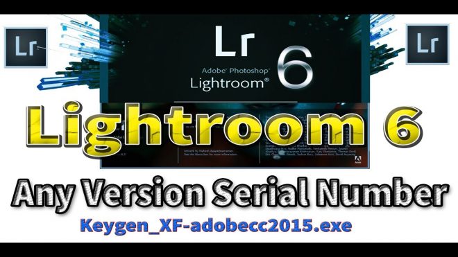 adobe lightroom 6 serial number